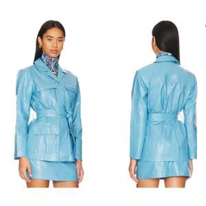 Rails‎ The Romily Vegan Leather Military Jacket Size XS